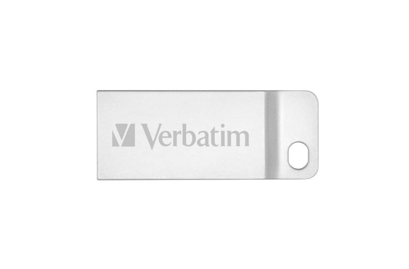 Verbatim 32GB Metal Executive USB Flash Drive - Silver - 98749 - Image 2